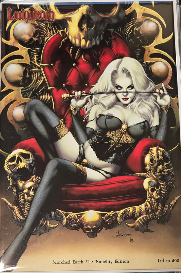 LADY DEATH SCORCHED EARTH #1 NAUGHTY EDITION JAY ANACLETO