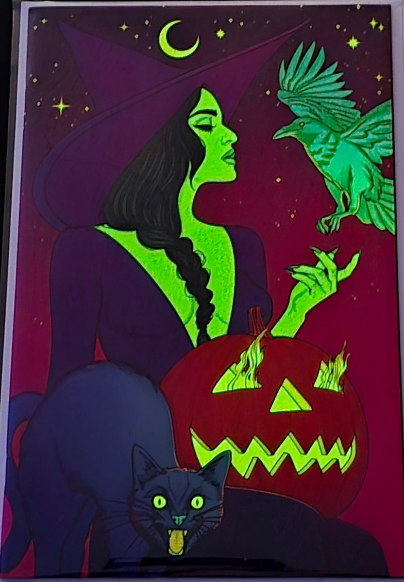 HELLO HALLOWEEN #1 JENNY FRISON GLOW IN THE DARK NYCC 2025