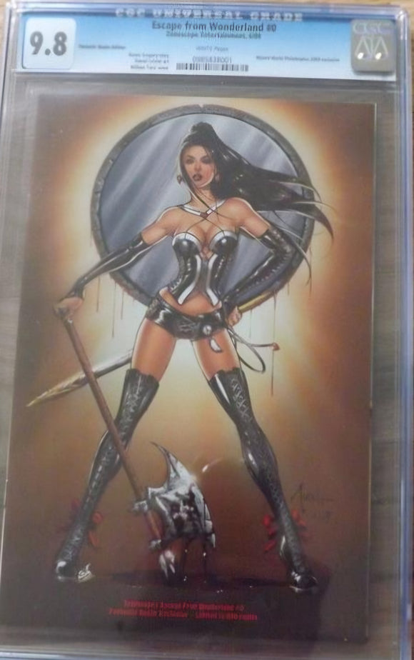 GRIMM FAIRY TALES ESCAPE FROM WONDERLAND #0 FANTASTIC REALM 9.8 CGC