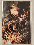 GHOST RIDER WOLVERINE "WEAPONS OF VENGANCE" CLAYTON CRAIN VIRGIN NYCC EXCLUSIVE W/ COA