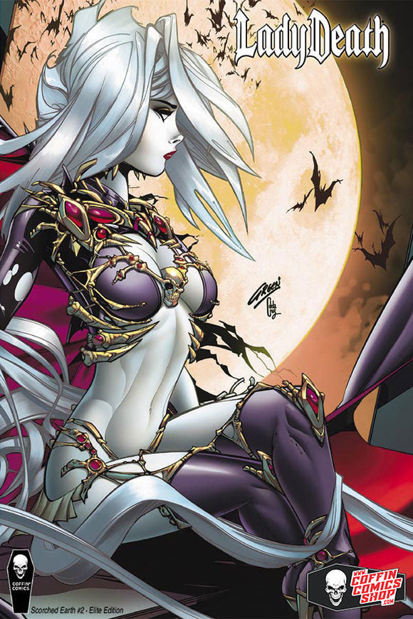 LADY DEATH SCORTCHED EARTH #2 COMIC SHOP EDITION PAUL GREEN