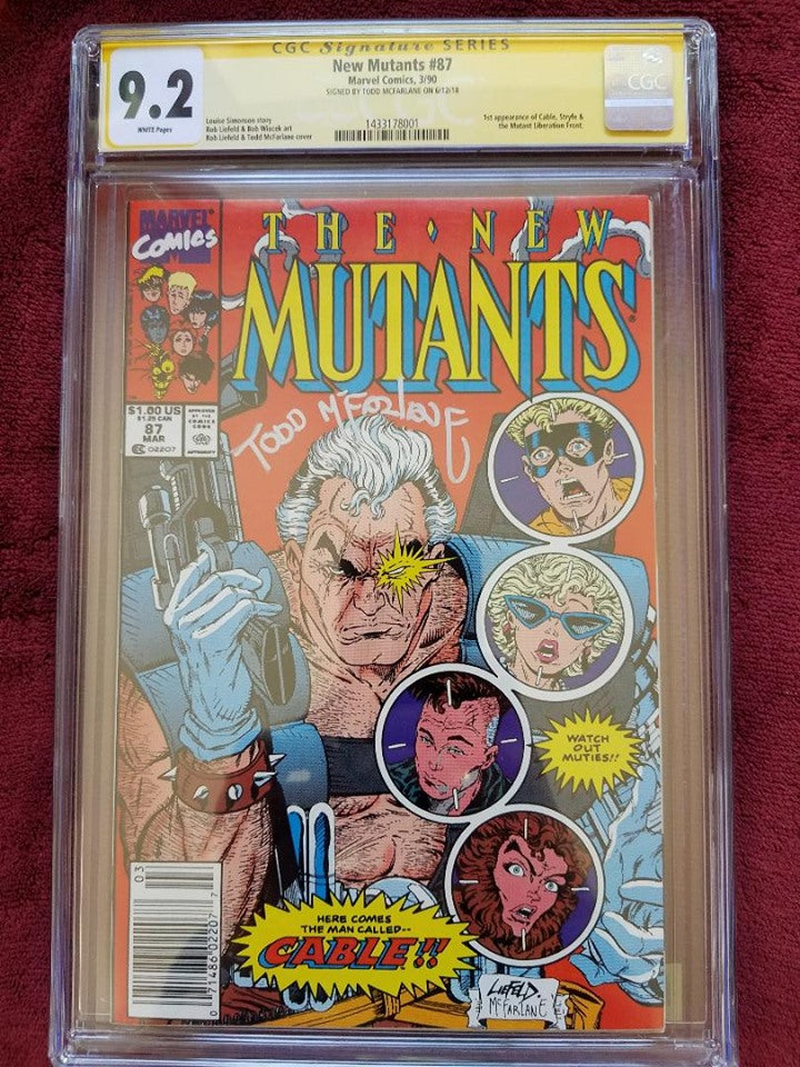 The New Mutants #87 store