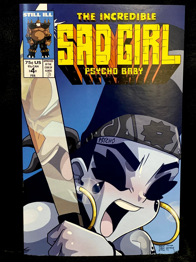 Sad Girl Psycho Baby #5 Maniac Edition Patreon Members Only Set Zombie discount Tramp