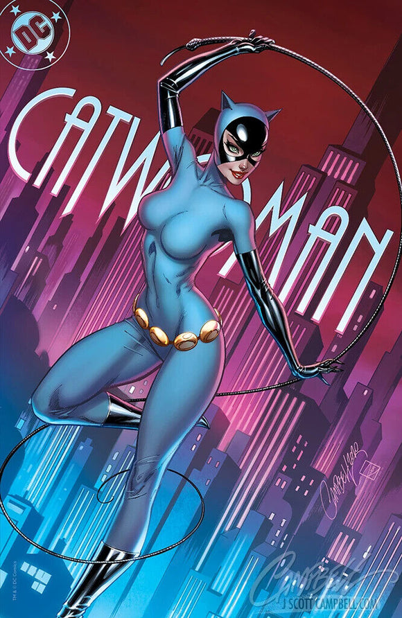 CATWOMAN 80th ANNIVERSARY J SCOTT CAMPBELL EXCLUSIVE VARIANT