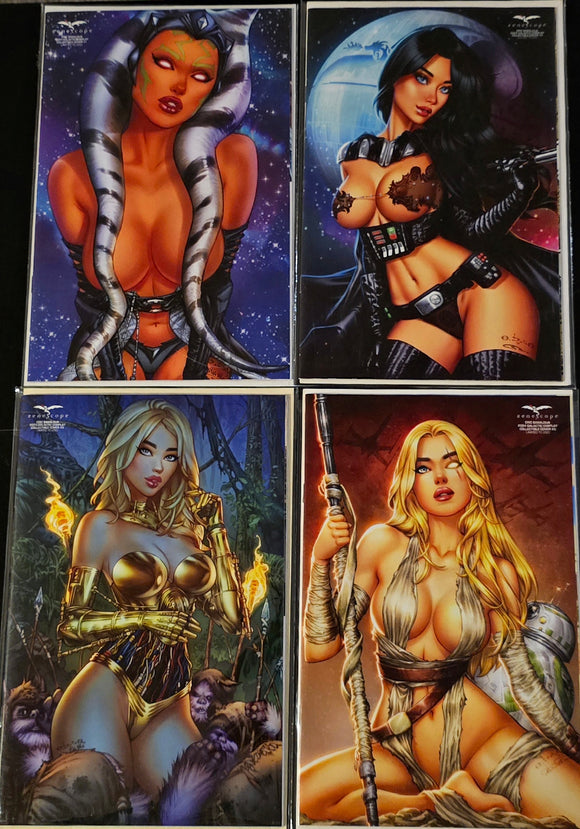 ZENESCOPE GALACTIC SET OF 4 BOOKS EBAS
