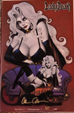 LADY DEATH SECRETS #1 DANGEROUS SCOTT LEWIS LTD 41/69 COPIES SIGNED VF+/VF