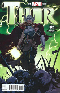 THOR #1 RARE NEWBURY COMICS EXCLUSIVE