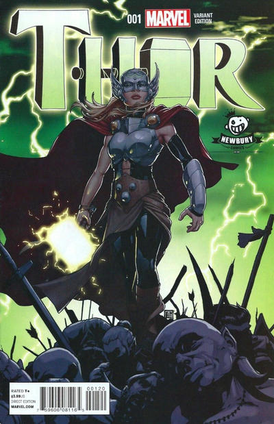 THOR #1 RARE NEWBURY COMICS EXCLUSIVE