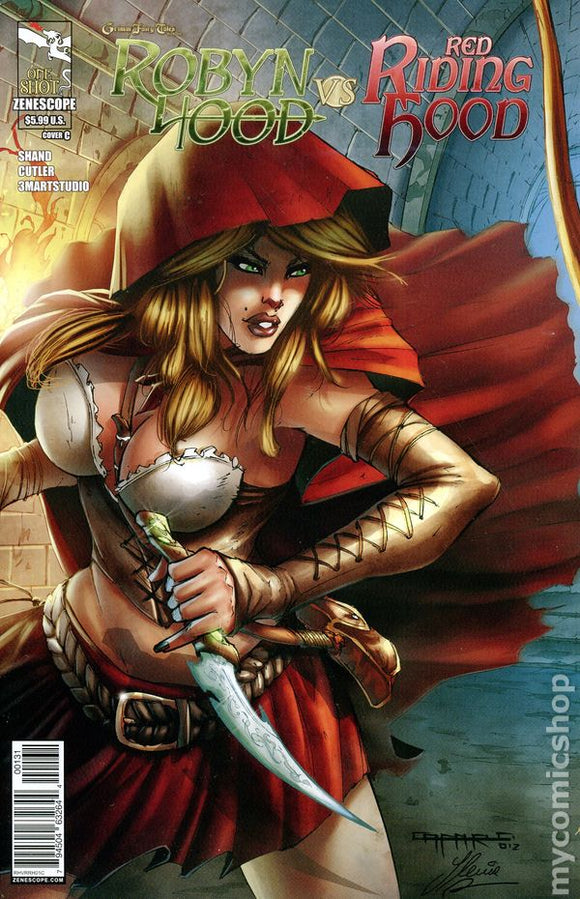 ROBYN HOOD VS RED RIDING HOOD COVER C ONE SHOT GIUSEPPE CAFARO