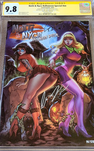 NOTTI AND NYCE HALLOWEEN EXCLUSIVE ELIAS CHATZOUDIS LTD 125 CGC 9.8 SS