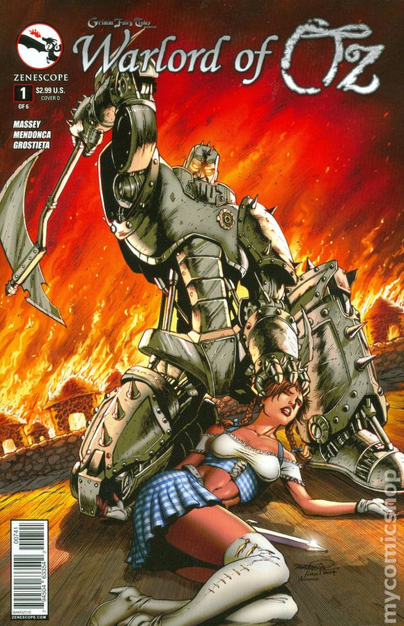 GRIMM FAIRY TALES WARLORD OF OZ #1-2 DAVID FINCH 2014