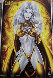 LADY DEATH PIN UPS #1 HQ EDITION LTD 99 W/ COA