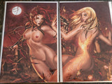 ANCIENT DREAMS #5 DAWN MCTEIGUE & EBAS CONNECTING SET 1ST PRINT 2012 LTD 25 COPIES