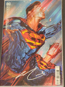 SUPERMAN: SON OF KAL-EL 17 SIGNED BY JOHN GIANG W/ COA