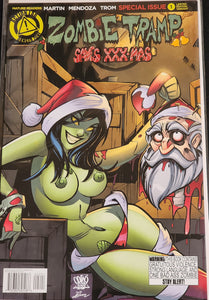 ZOMBIE TRAMP SAVES XXX-MAS MARCELO TROM NICE & RISQUE VARIANTS