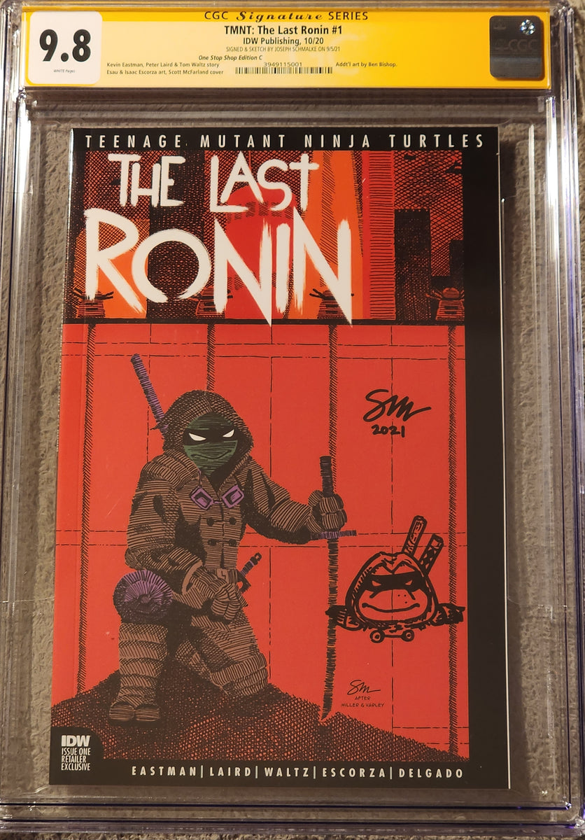 TEENAGE MUTANT NINJA TURTLES TMNT LAST RONIN #1 MCFARLAND VARIANT LTD ...