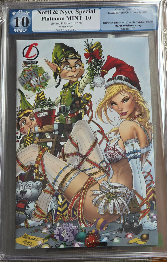 NOTTI & NYCE HOLIDAY SPECIAL BLONDE TYNDALL PGX 10.0