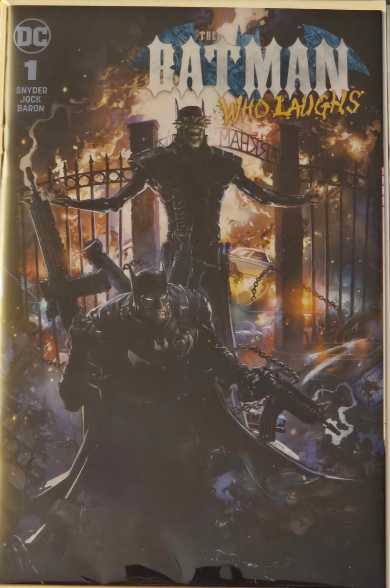 THE BATMAN WHO LAUGHS #1 C2E2 FOIL CLAYTON CRAIN LTD 500 – Comic Connection