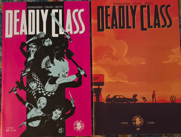 DEADLY CLASS #29-30 SET OF 2 RICK REMENDER IMAGE