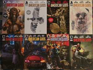 AMERICAN GODS #1-6 NEIL GAIMAN DARK HORSE COMICS