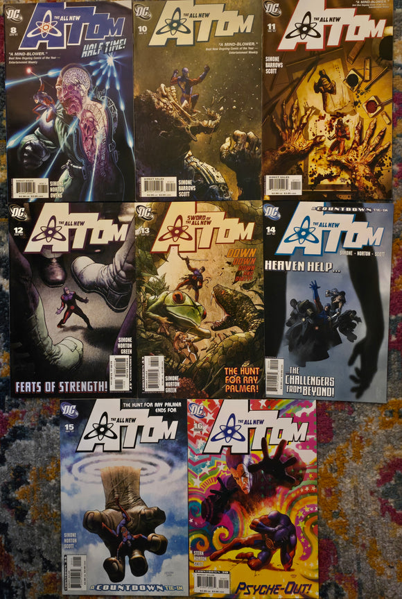 THE ALL NEW ATOM #8, 10-16 GAIL SIMONE DC COMICS VF+