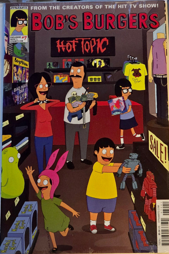 BOB'S BURGERS #7 HOT TOPIC EXCLUSIVE