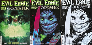 EVIL ERNIE GODEATER #1-2 CHAOS/DYNAMITE