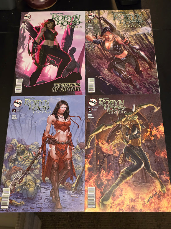 ROBYN HOOD LEGENDS #1-4 SET