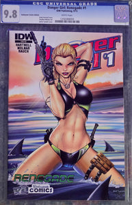 DANGER GIRL: RENEDAGE #1 IDW JAMIE TYNDALL 9.8 CGC