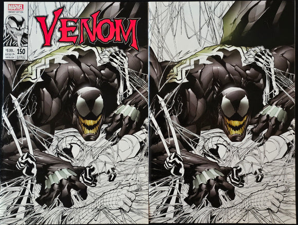 VENOM #150 TRADE & VIRGIN COLOR SPLASH  SET GERARDO SANDOVAL