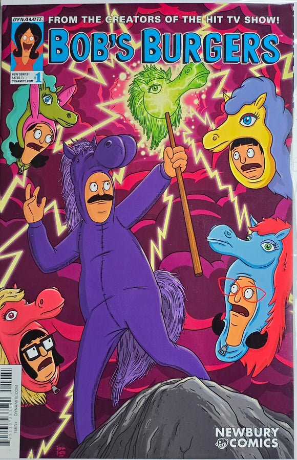 BOB'S BURGERS #1 NEWBURY COMIC EXCLUSIVE NM-