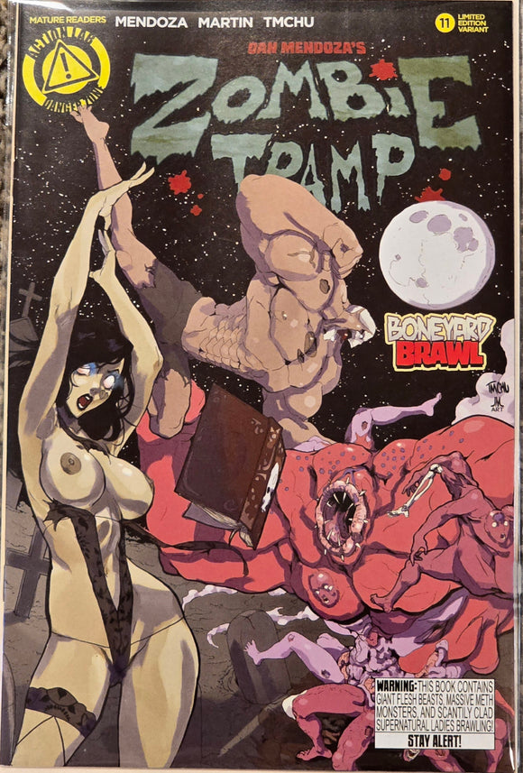 ZOMBIE TRAMP #11 TMCHU NAUGHTY VARIANT 9.4/9.2