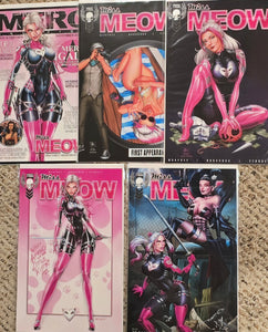 MISS MEOW PREVIEW COVER OPTIONS ASH MADI, JAMIE TYNDALL, RB WHITE