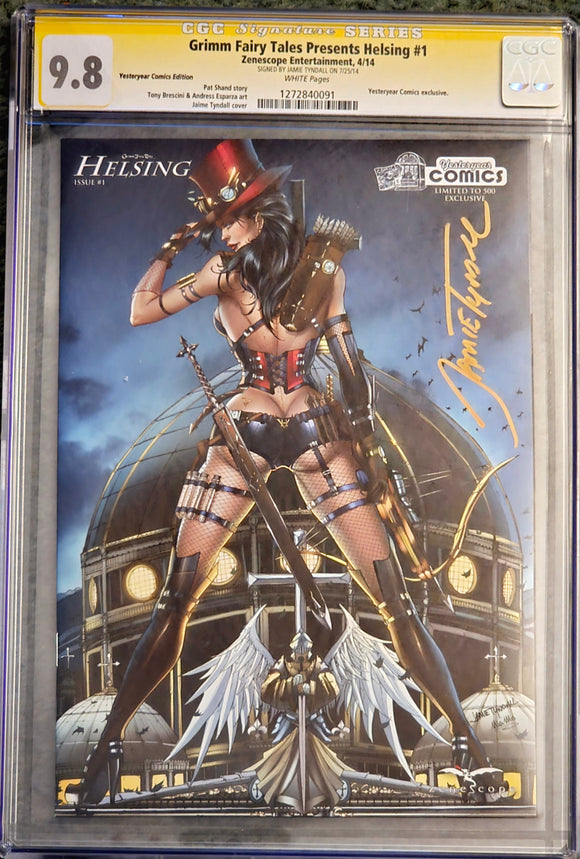 GRIMM FAIRY TALES PRESENTS HELSING #1 JAMIE TYNDALL LTD 500 9.8 CGC SS