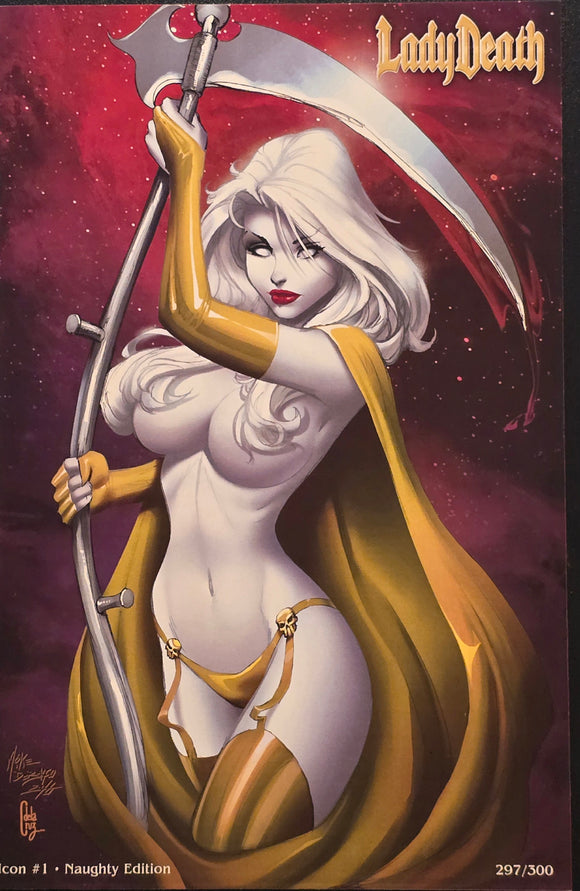 LADY DEATH ICON #1 NAUGHTY EDITION MIKE DEBALFO