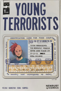 YOUNG TERRORISTS #1 NEWBURY COMICS EXCLUSIVE