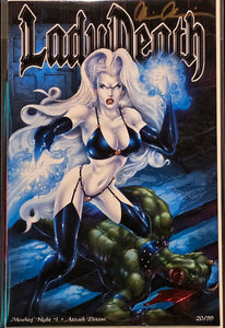 LADY DEATH MISCHIEF NIGHT #1 ATTACK EDITION VERMA LTD 20/99 NM-