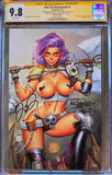 KIM THE DELUSIONAL #1" EYES UP HERE" CC EXCLUSIVE SET OF 3 SIGNED X2 9.9/9.8 CGC SS