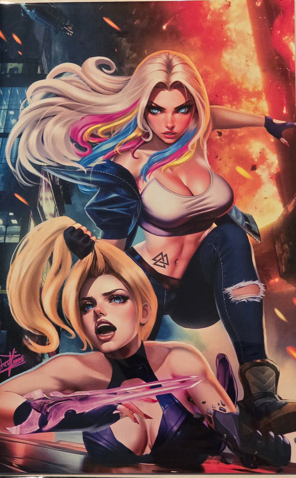 PRIZMATIC #2 DHAXINA DEE SET OF 3 VARIANTS LTD 25 COPIES