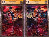 PRINCESSES VS ZOMBIES #1 CINDY THE ZOMBIE SLAYER LTD 200/100 JESSE WICHMANN 9.8 CGC SS