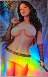 PUMPKIN #4 "CHOOSE YOUR DESTINY" MAY 4TH HOLOFOIL COLLECTABLE SUN KHAMUNAKI LTD 10 COPIES NM-/VF+