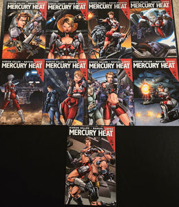 MERCURY HEAT BUNDLE ISSUES #1-9 KIERON GILLEN AVATAR PUBLISHING