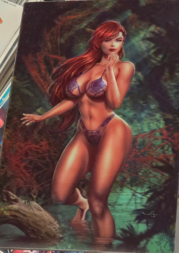 PATRIOTIKA 3D LENTICULAR CARLOS VALENZUELA LTD 9/75 COPIES