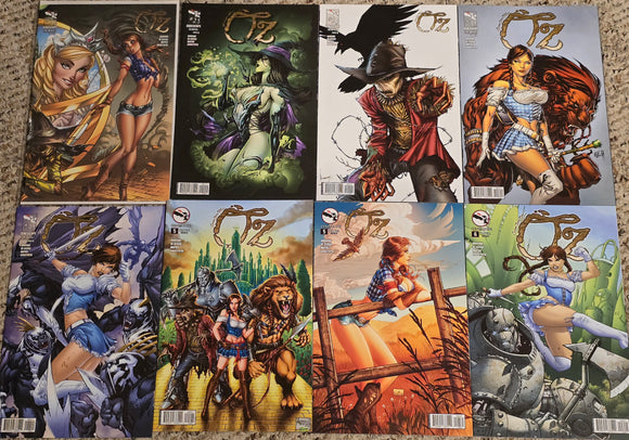 GRIMM FAIRY TALES OZ COMPLETE SET ISSUES #1-6 ZENESCOPE J SCOTT CAMPBELL