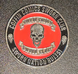 COFFIN COMICS LADY DEATH CHALLANGE COLLECTOR COINS