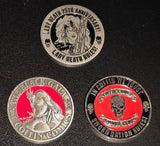 COFFIN COMICS LADY DEATH CHALLANGE COLLECTOR COINS