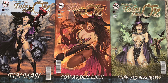 TALES FROM OZ ISSUES #1-3 ZENESCOPE