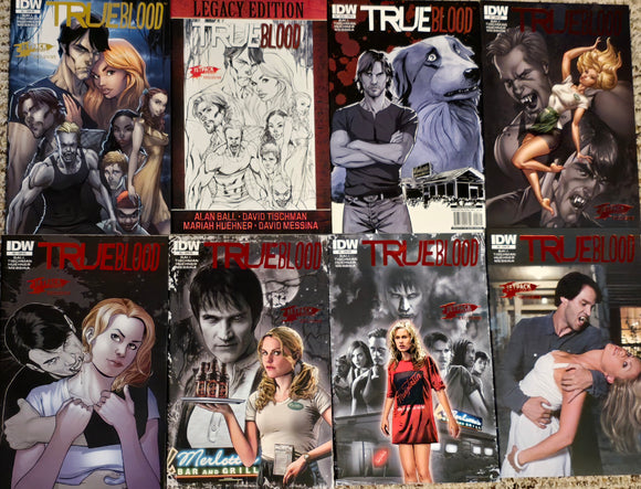 TRUE BLOOD 2010 ONGOING SERIES COMPLETE SET OF ISSUES #1-6
