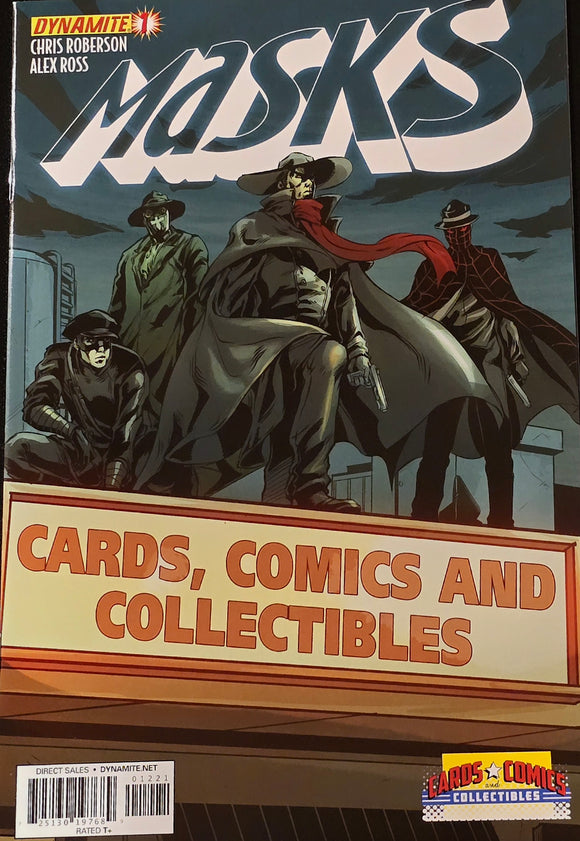 MASKS #1 CARDS & COLLECTABLES EXCLUSIVE