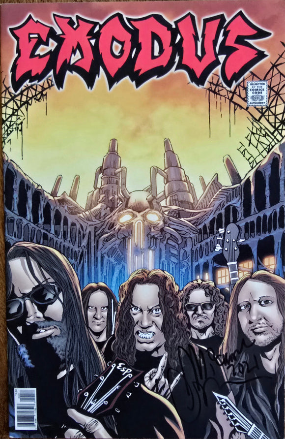 EXODUS ROCK AND ROLL BIOGRAPHIES #4 ACME INK 2015 FIRST PRINT SIGNED